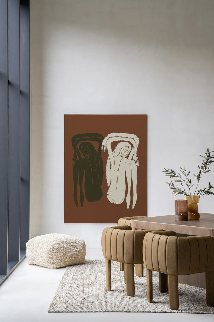 Bound Together - Moderne Wanddecoratie | Artprint, Glass Art & Wandkleed