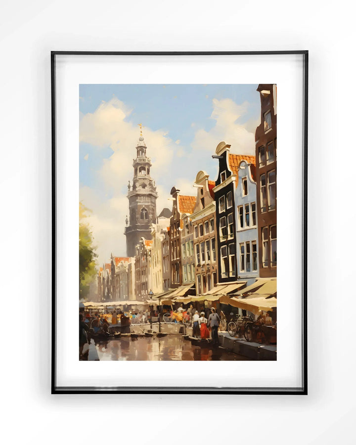 Amsterdam - Moderne Wanddecoratie | Artprint, Glass Art & Wandkleed