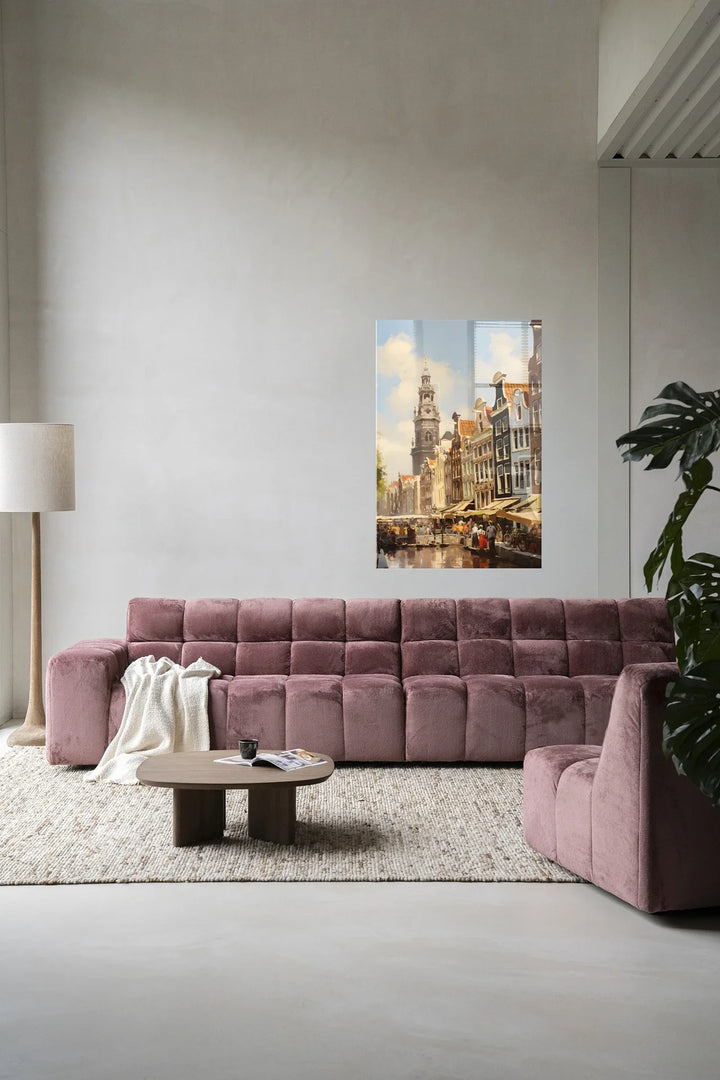 Amsterdam - Moderne Wanddecoratie | Artprint, Glass Art & Wandkleed