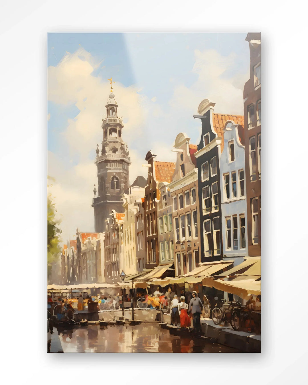 Amsterdam - Moderne Wanddecoratie | Artprint, Glass Art & Wandkleed