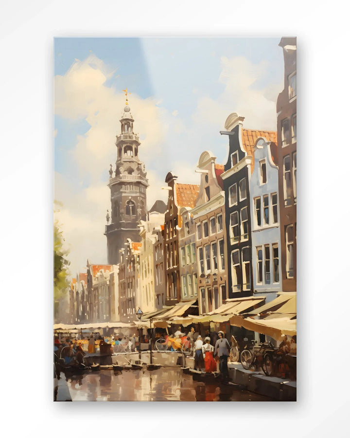 Amsterdam - Moderne Wanddecoratie | Artprint, Glass Art & Wandkleed