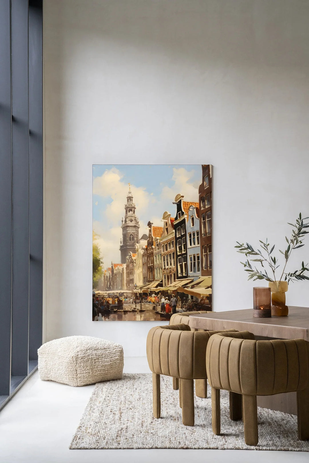 Amsterdam - Moderne Wanddecoratie | Artprint, Glass Art & Wandkleed