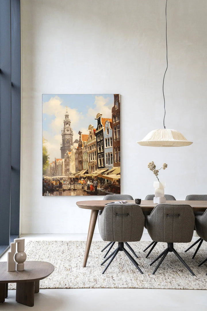 Amsterdam - Moderne Wanddecoratie | Artprint, Glass Art & Wandkleed