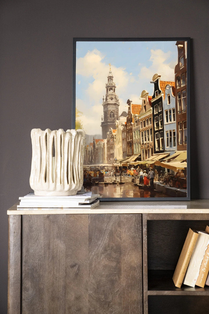 Amsterdam - Moderne Wanddecoratie | Artprint, Glass Art & Wandkleed