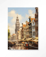 Amsterdam - Moderne Wanddecoratie | Artprint, Glass Art & Wandkleed