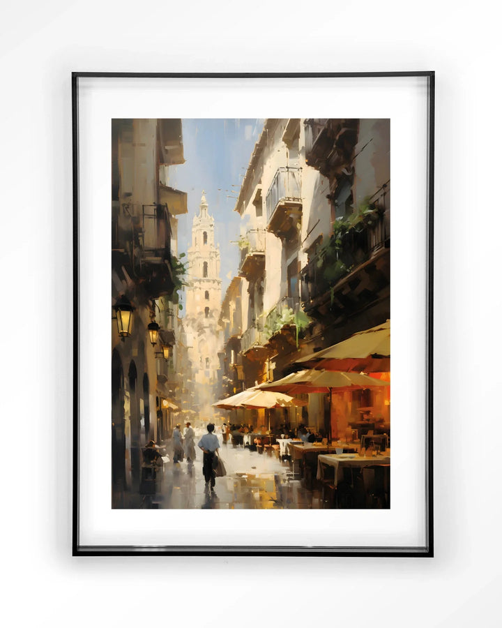 Barcelona - Moderne Wanddecoratie | Artprint, Glass Art & Wandkleed