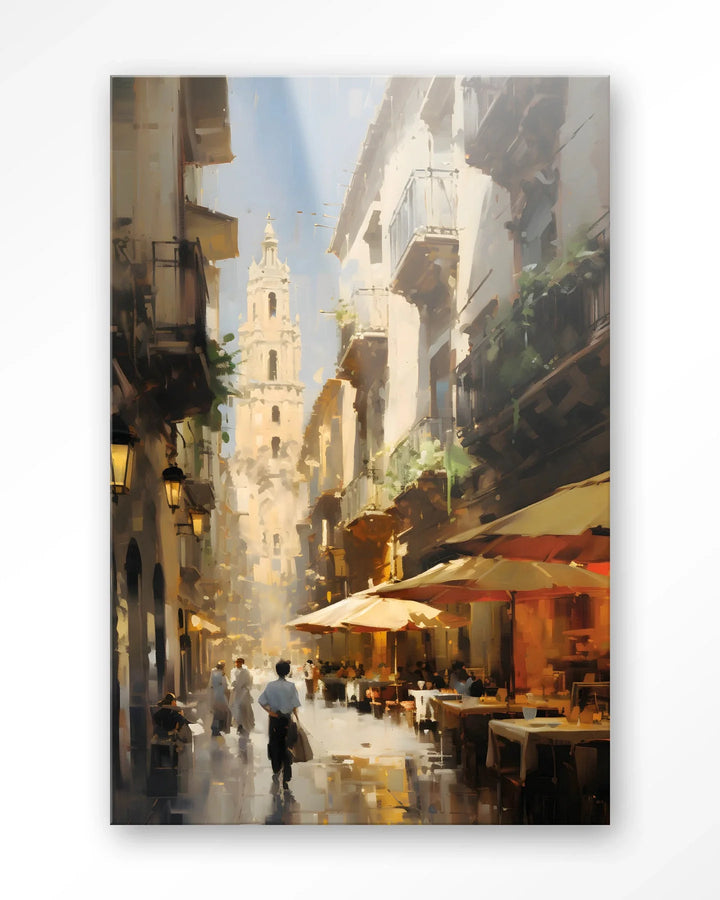Barcelona - Moderne Wanddecoratie | Artprint, Glass Art & Wandkleed