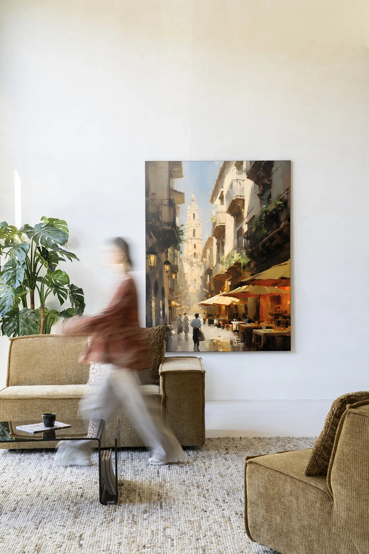 Barcelona - Moderne Wanddecoratie | Artprint, Glass Art & Wandkleed