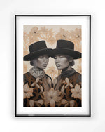 Lady Garden - Moderne Wanddecoratie | Artprint, Glass Art & Wandkleed