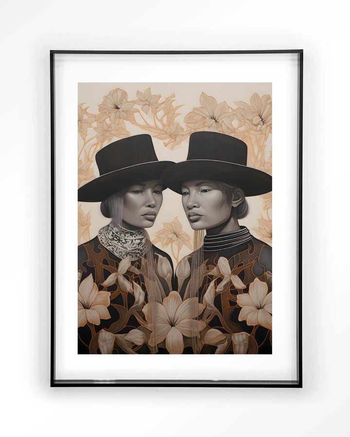 Lady Garden - Moderne Wanddecoratie | Artprint, Glass Art & Wandkleed