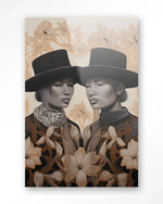 Lady Garden - Moderne Wanddecoratie | Artprint, Glass Art & Wandkleed