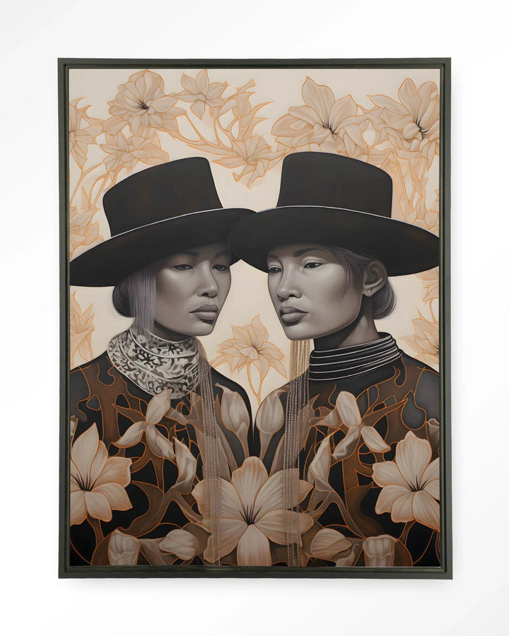 Lady Garden - Moderne Wanddecoratie | Artprint, Glass Art & Wandkleed
