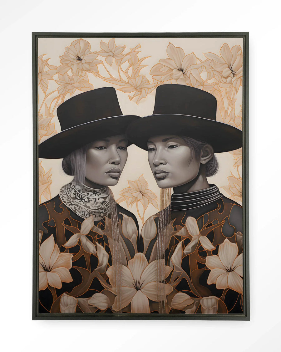Lady Garden - Moderne Wanddecoratie | Artprint, Glass Art & Wandkleed