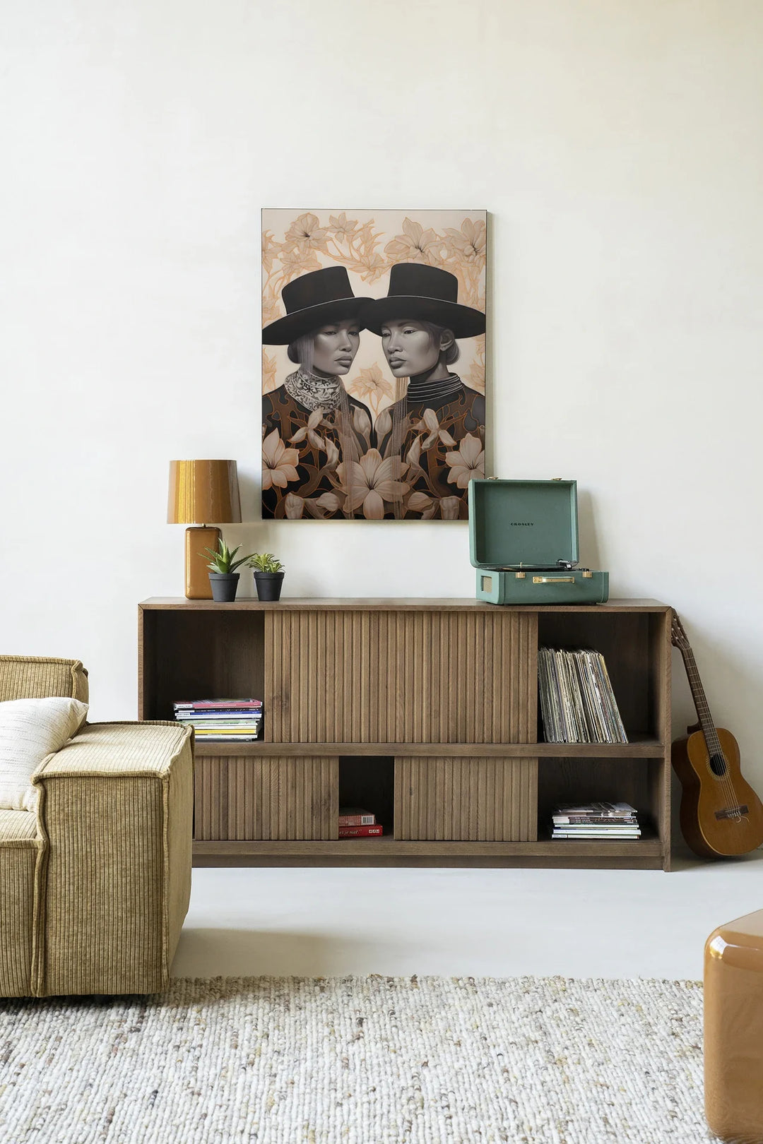 Lady Garden - Moderne Wanddecoratie | Artprint, Glass Art & Wandkleed