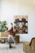Lady Garden - Moderne Wanddecoratie | Artprint, Glass Art & Wandkleed