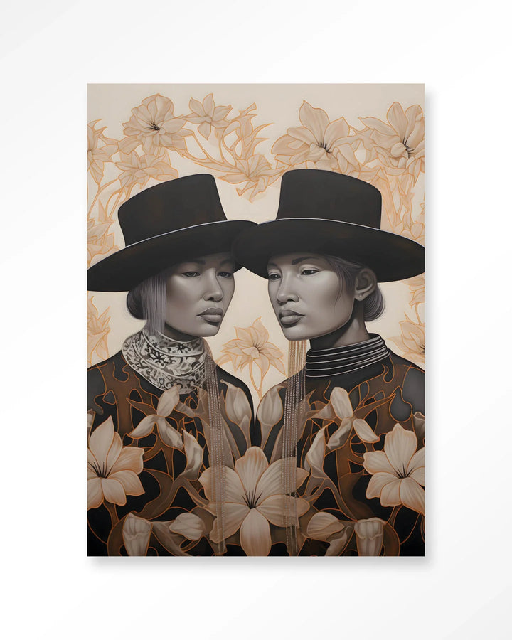 Lady Garden - Moderne Wanddecoratie | Artprint, Glass Art & Wandkleed