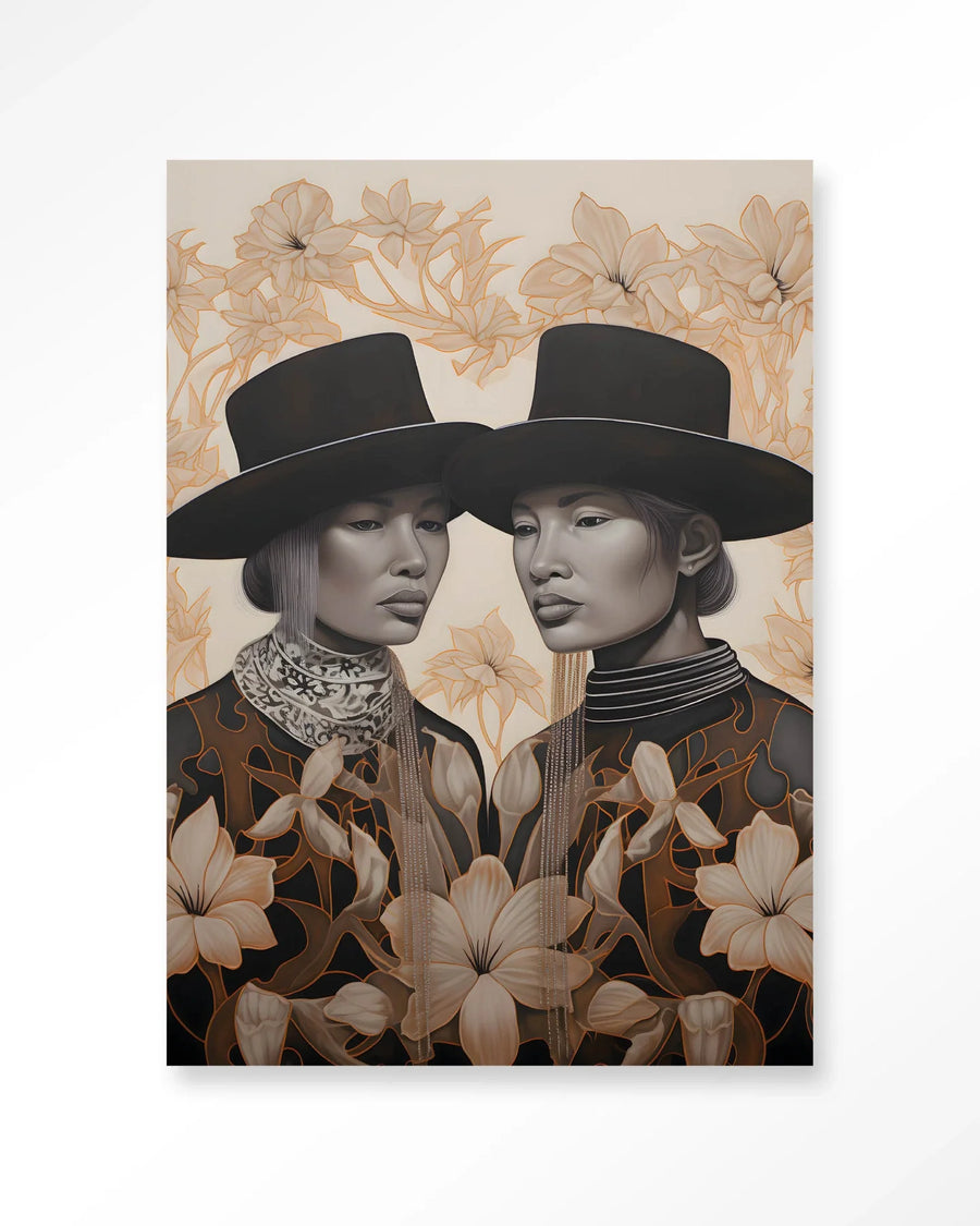 Lady Garden - Moderne Wanddecoratie | Artprint, Glass Art & Wandkleed