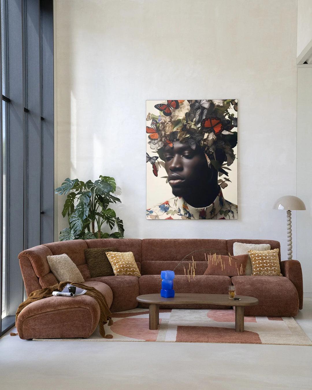 Papillon - Moderne Wanddecoratie | Artprint, Glass Art & Wandkleed