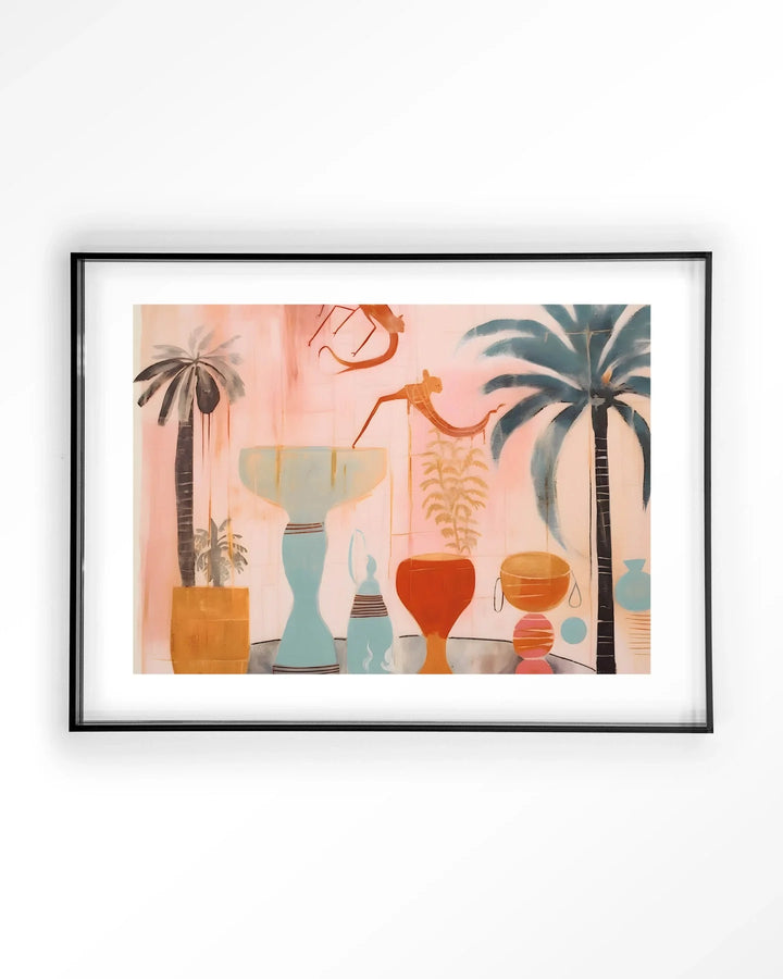 Tunesian Samba - Moderne Wanddecoratie | Artprint, Glass Art & Wandkleed