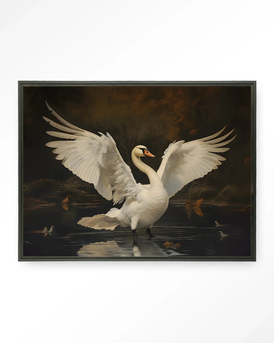 Swan Lake - Moderne Wanddecoratie | Artprint, Glass Art & Wandkleed