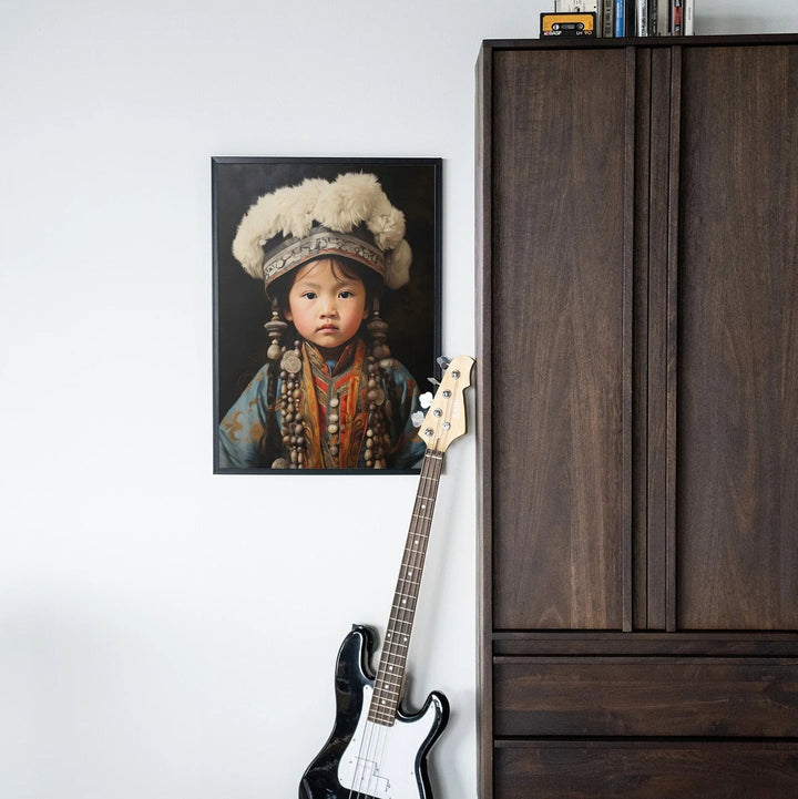 Traditional Child 1 - Moderne Wanddecoratie | Artprint, Glass Art & Wandkleed