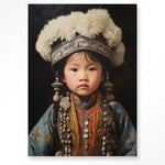 Traditional Child 1 - Moderne Wanddecoratie | Artprint, Glass Art & Wandkleed