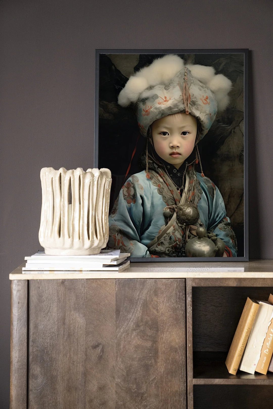 Traditional Child 2 - Moderne Wanddecoratie | Artprint, Glass Art & Wandkleed