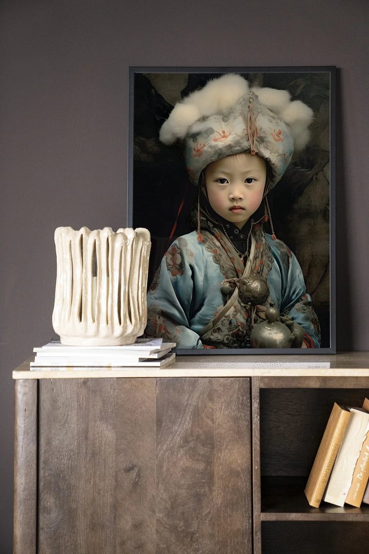 Traditional Child 2 - Moderne Wanddecoratie | Artprint, Glass Art & Wandkleed