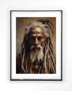 Wise Man - Moderne Wanddecoratie | Artprint, Glass Art & Wandkleed