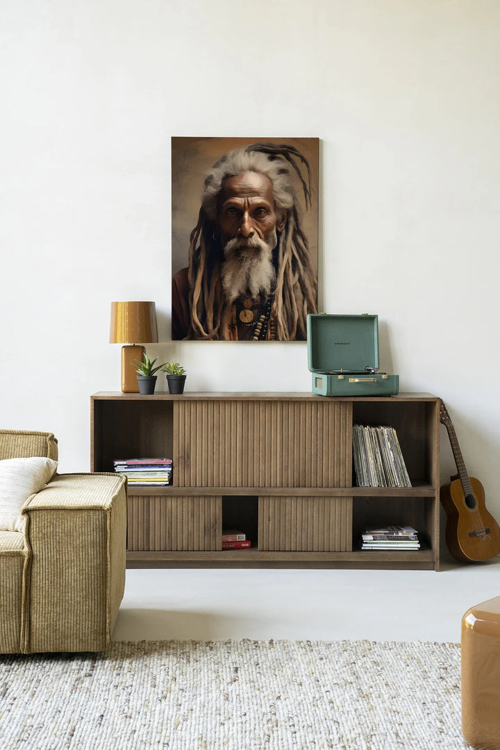 Wise Man - Moderne Wanddecoratie | Artprint, Glass Art & Wandkleed