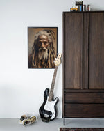 Wise Man - Moderne Wanddecoratie | Artprint, Glass Art & Wandkleed