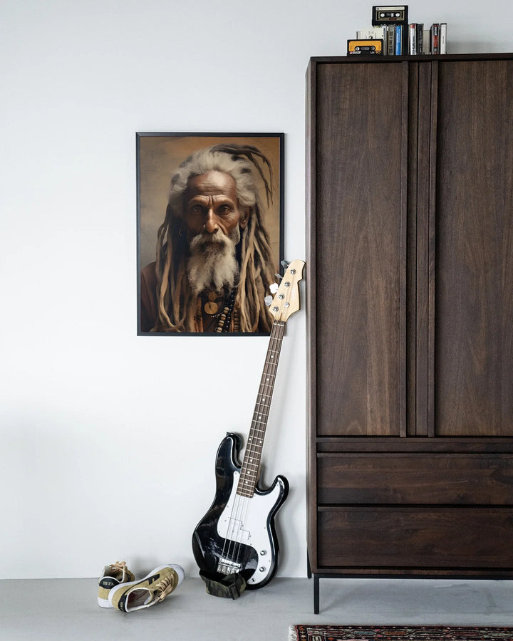 Wise Man - Moderne Wanddecoratie | Artprint, Glass Art & Wandkleed