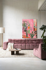 Cactus Party - Moderne Wanddecoratie | Artprint, Glass Art & Wandkleed
