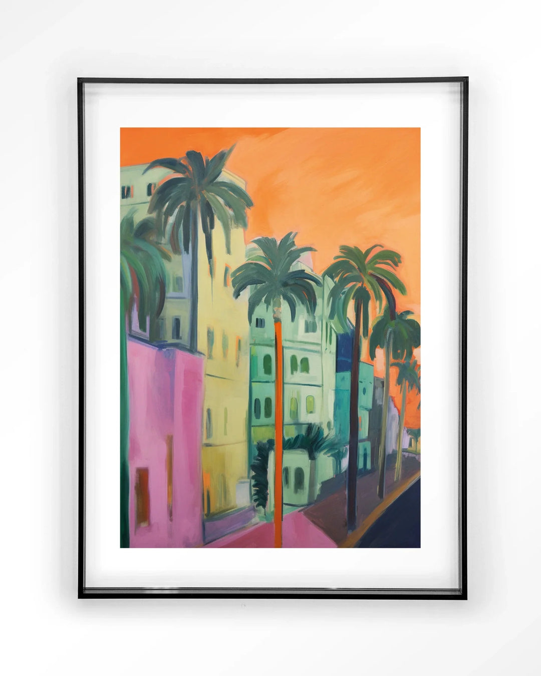Palm Street - Moderne Wanddecoratie | Artprint, Glass Art & Wandkleed