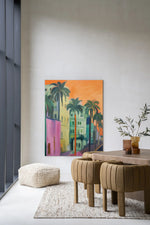 Palm Street - Moderne Wanddecoratie | Artprint, Glass Art & Wandkleed