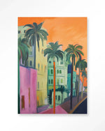 Palm Street - Moderne Wanddecoratie | Artprint, Glass Art & Wandkleed