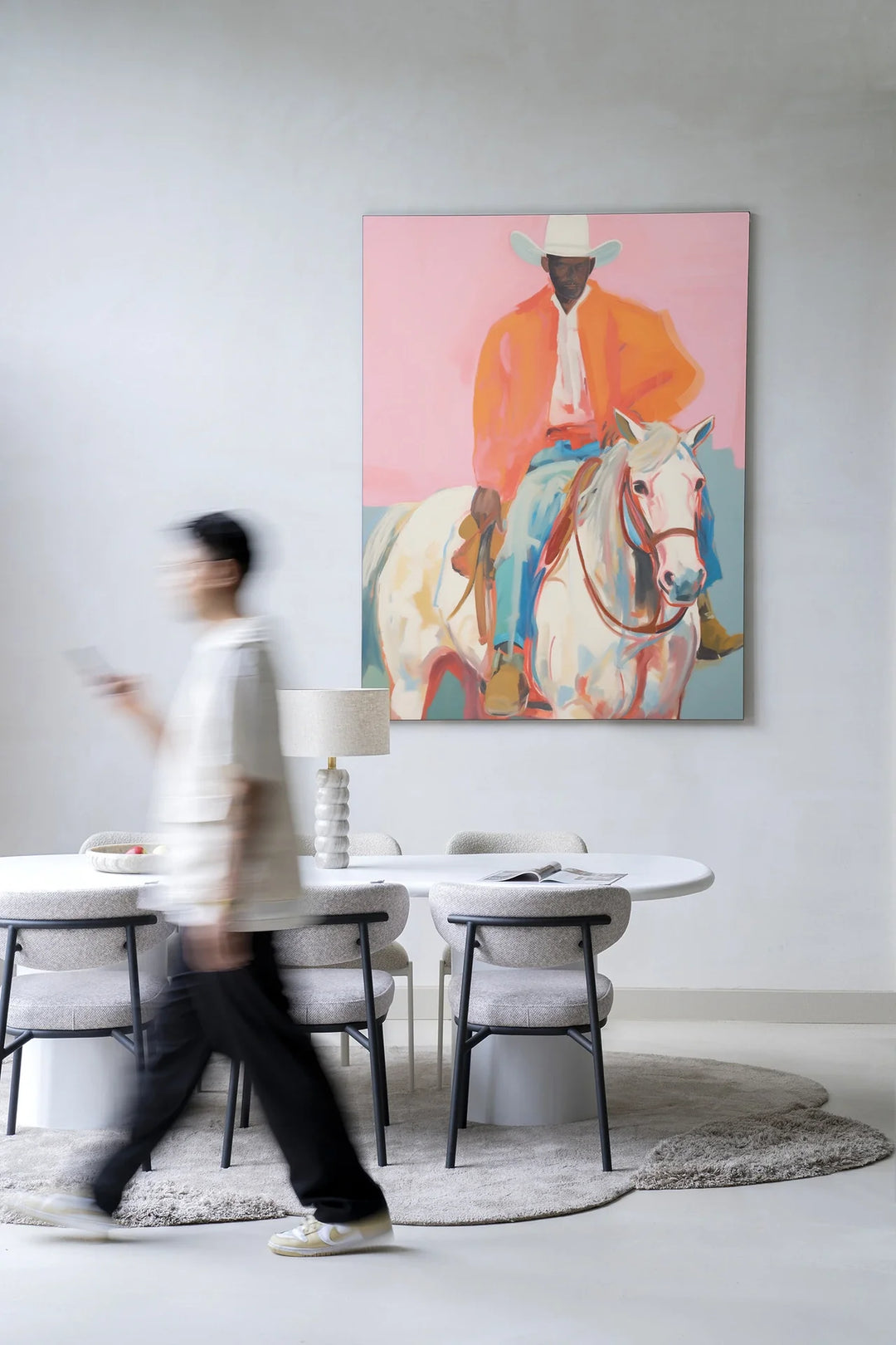 The Sheriff - Moderne Wanddecoratie | Artprint, Glass Art & Wandkleed