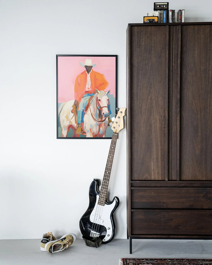 The Sheriff - Moderne Wanddecoratie | Artprint, Glass Art & Wandkleed