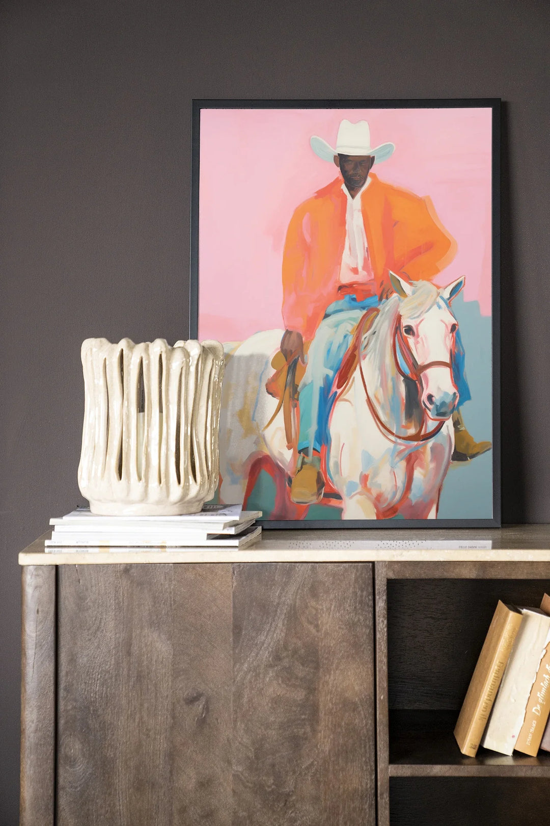 The Sheriff - Moderne Wanddecoratie | Artprint, Glass Art & Wandkleed