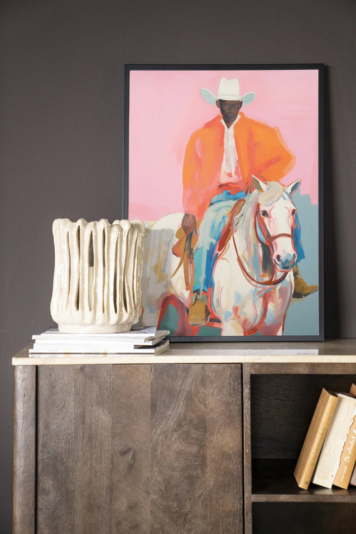 The Sheriff - Moderne Wanddecoratie | Artprint, Glass Art & Wandkleed