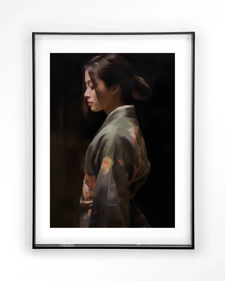 Kimono Tales - Moderne Wanddecoratie | Artprint, Glass Art & Wandkleed