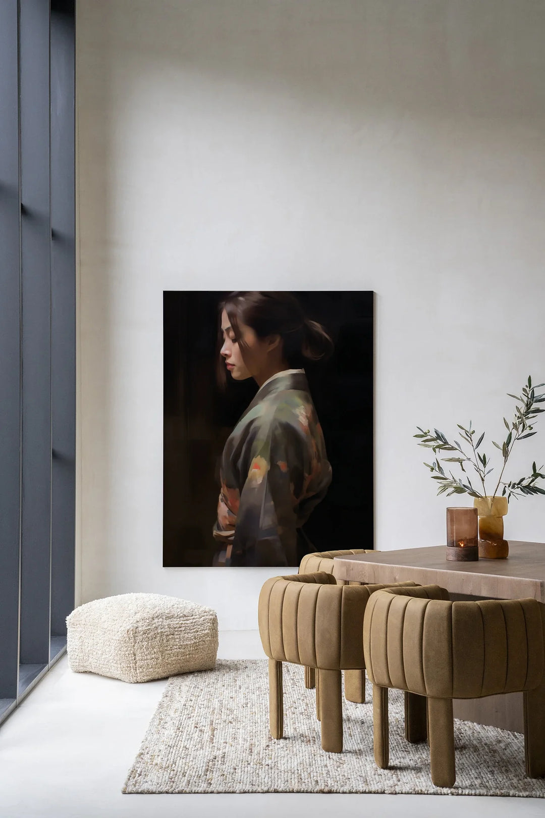 Kimono Tales - Moderne Wanddecoratie | Artprint, Glass Art & Wandkleed