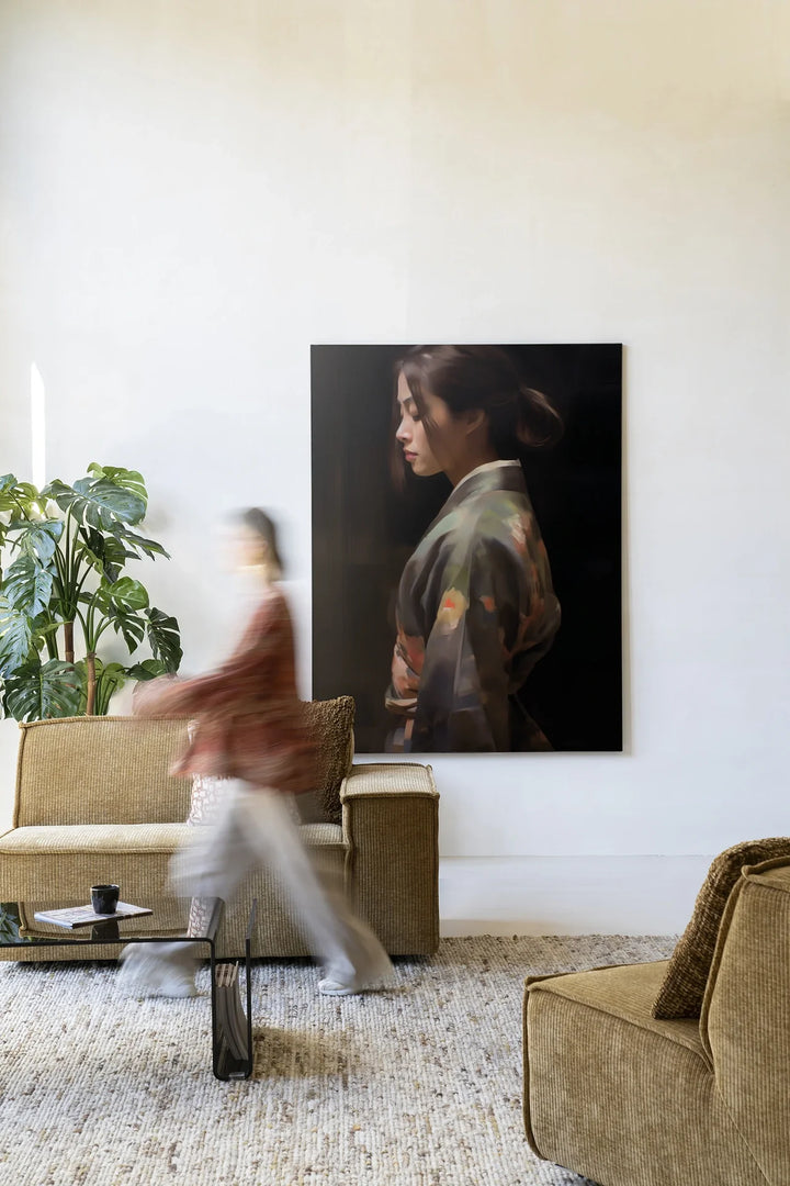 Kimono Tales - Moderne Wanddecoratie | Artprint, Glass Art & Wandkleed
