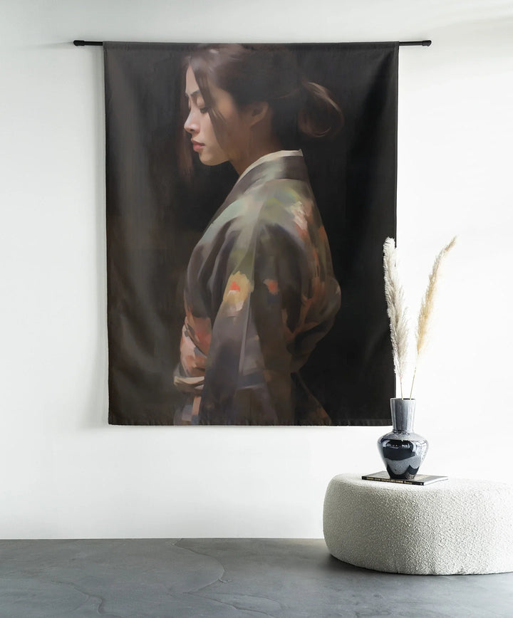 Kimono Tales - Moderne Wanddecoratie | Artprint, Glass Art & Wandkleed