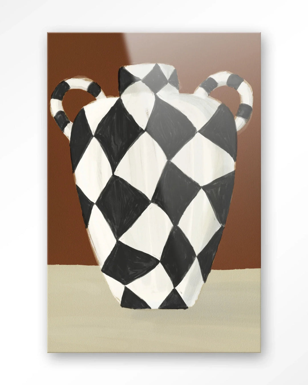 Vivid Vase 01 - Moderne Wanddecoratie | Artprint, Glass Art & Wandkleed