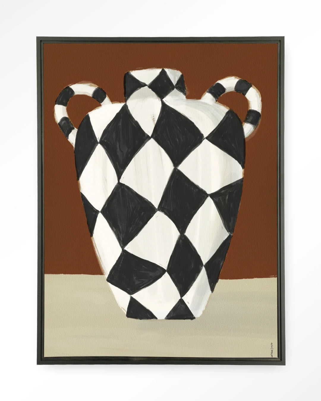 Vivid Vase 01 - Moderne Wanddecoratie | Artprint, Glass Art & Wandkleed