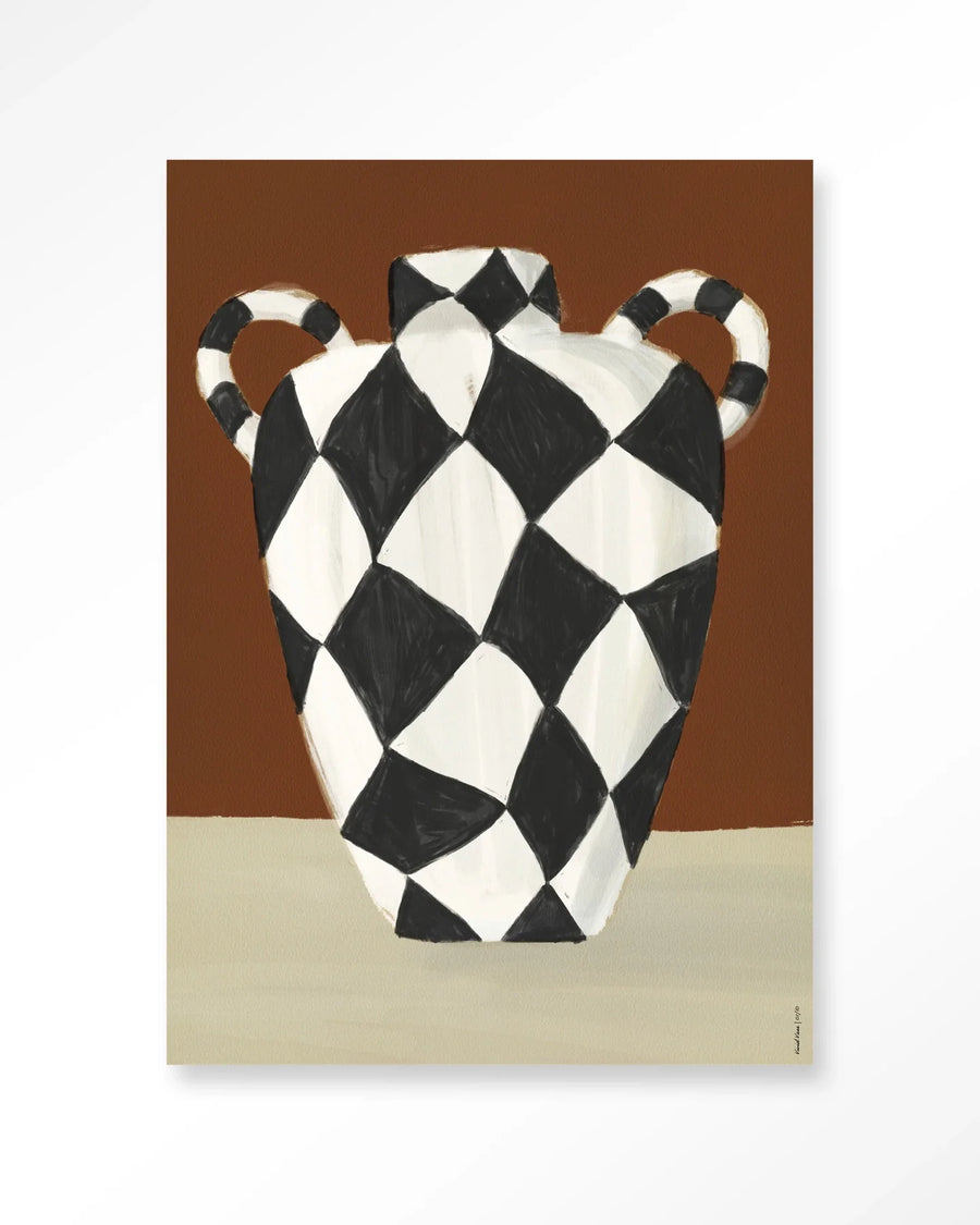 Vivid Vase 01 - Moderne Wanddecoratie | Artprint, Glass Art & Wandkleed