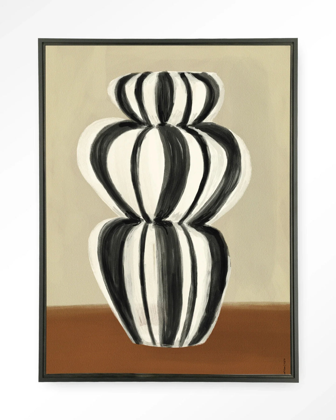 Vivid Vase 03 - Moderne Wanddecoratie | Artprint, Glass Art & Wandkleed