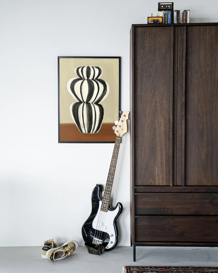 Vivid Vase 03 - Moderne Wanddecoratie | Artprint, Glass Art & Wandkleed