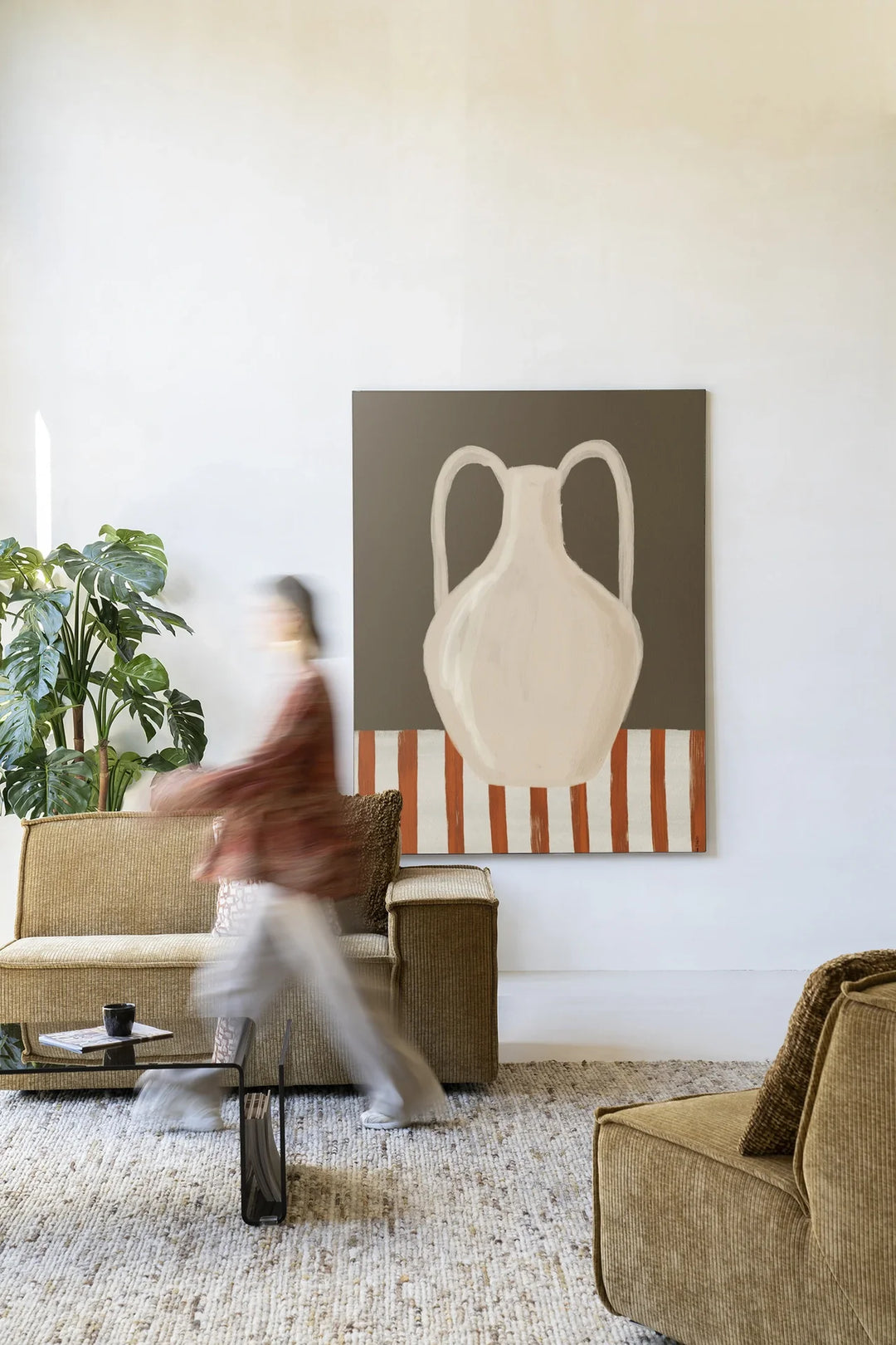 Vivid Vase 06 - Moderne Wanddecoratie | Artprint, Glass Art & Wandkleed